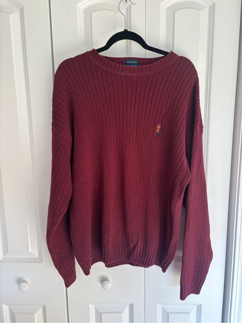 Ralph Lauren Chaps Chunky Oversized Crewneck Sweater